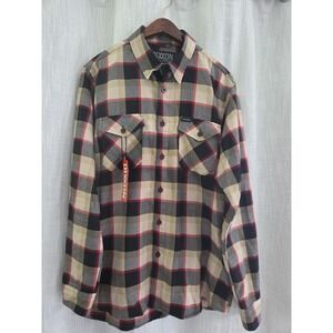 Dixxon Flannel Limited Edition Snap-On Tools Long Sleeve Shirt Large New